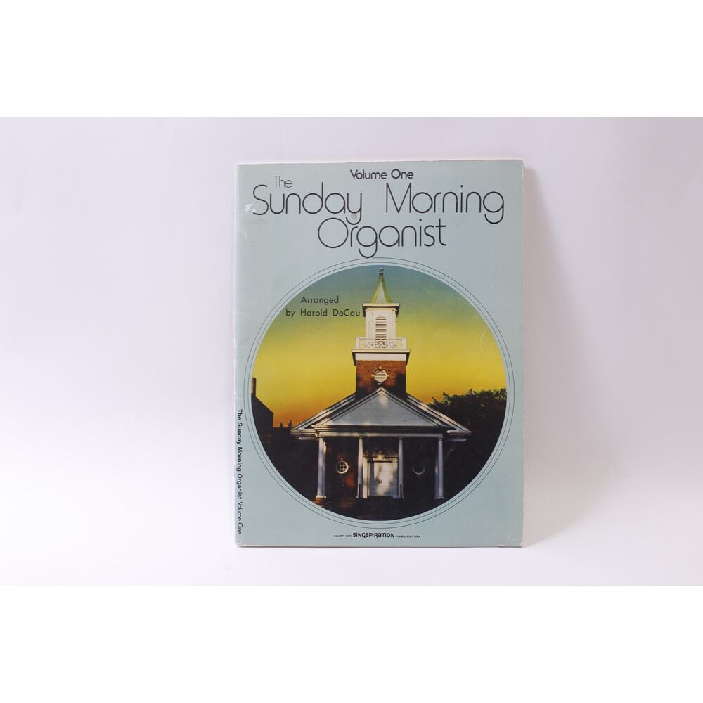 Sunday Morning Organist, Songbook, Volume One, Harold DeCou, ~ 251016-WH 1378